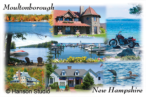 Moultonborough, NH - Collage - Square Format